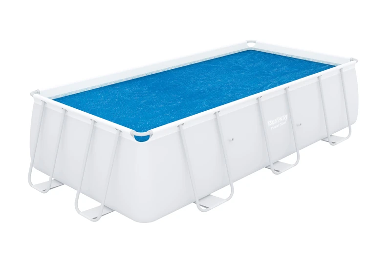 Bestway | Rectangle Solar Pool Cover for Above Ground Pools, 4.04m x 4.12m