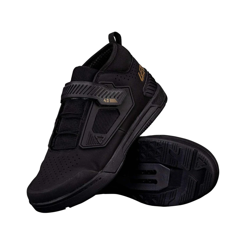 Leatt 6009554088070 Chaussures Clip 4.0-Noir-9.5 US / 43.5 EU, Multicoloured, One Size
