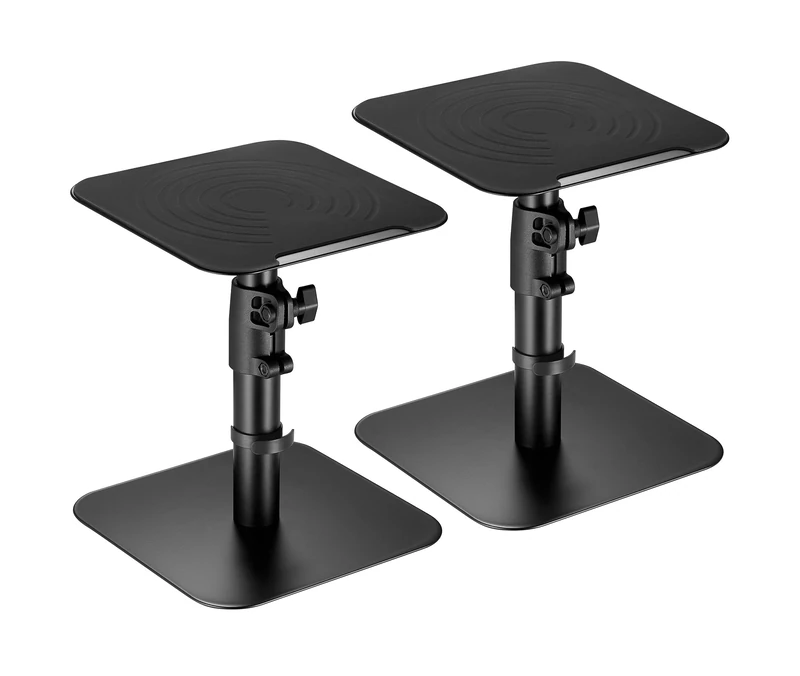 RICOO LH069-T Premium Speaker Stands - Adjustable Height Set of 2