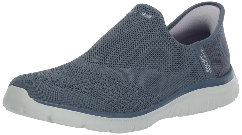Skechers Women's Virtue Sleek Trainers, Slate Knit, 6 UK - Image 1