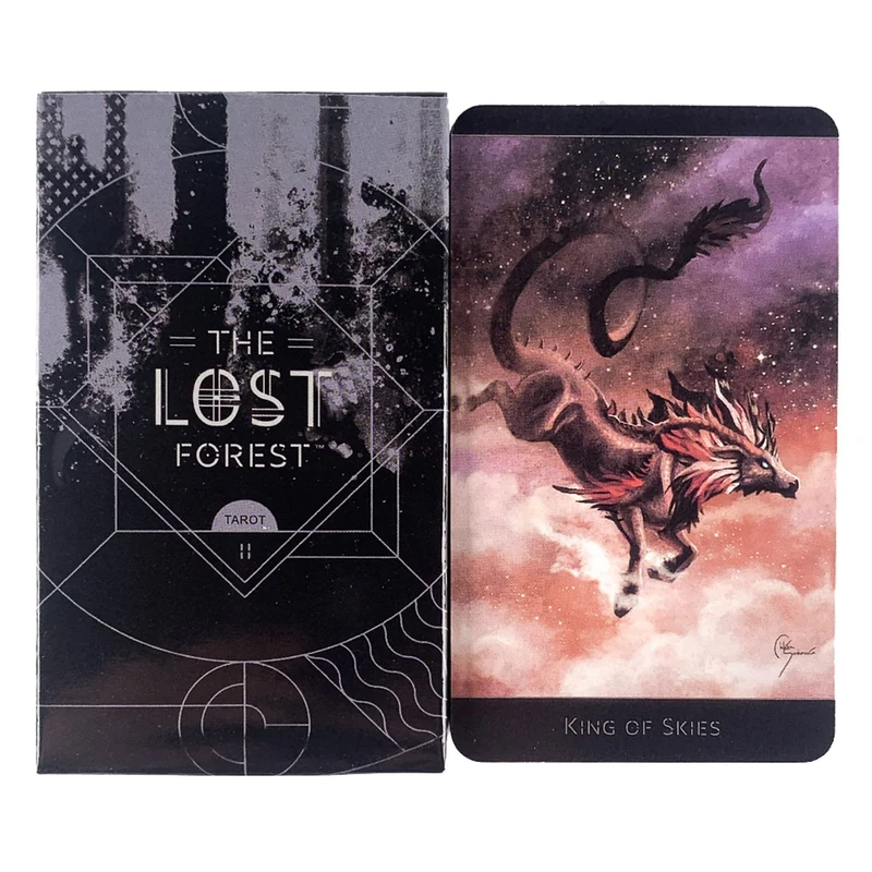 Bexdug Lost Tarot Deck - 5 Pcs Durable 350 GSM Cards for Beginners
