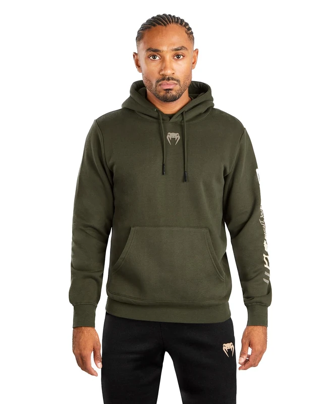 Venum, UFC Adrenaline Fight Week Men’s Pullover Hoodie, Men's, XL, Khaki