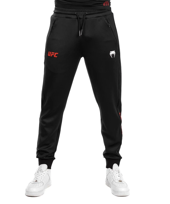 Venum, UFC Adrenaline Fight Week Men’s Performance Jogging Pants, Men's, S, Black