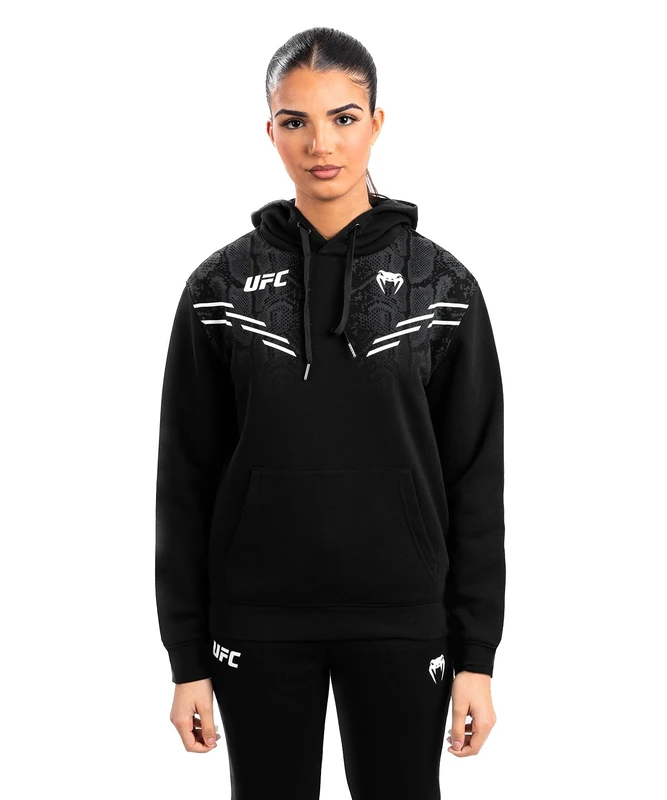 Venum, UFC Adrenaline Replica Women’s Pullover Hoodie, Women's, L, Black