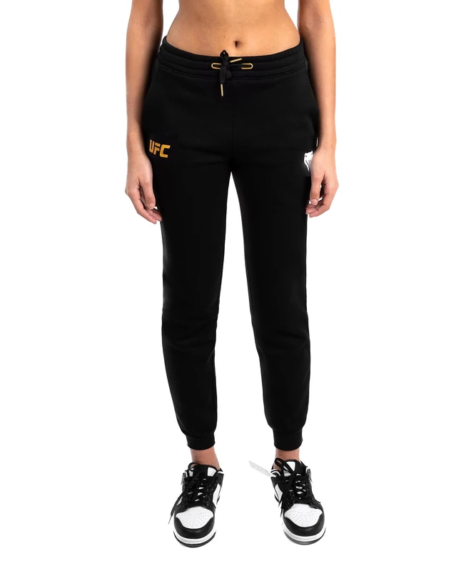 Venum, UFC Adrenaline Replica Women’s Pant, Women's, S, Black/Gold