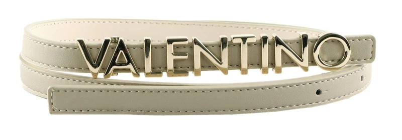 VALENTINO Women's Belty Belt, Beige/ORO, Medium, Beige/Oro, M