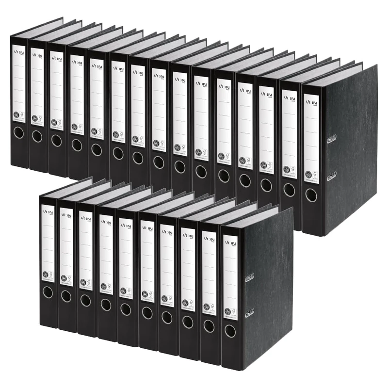 Leitz A4 Folder 50mm Spine - 100% Recycled Paper - Black