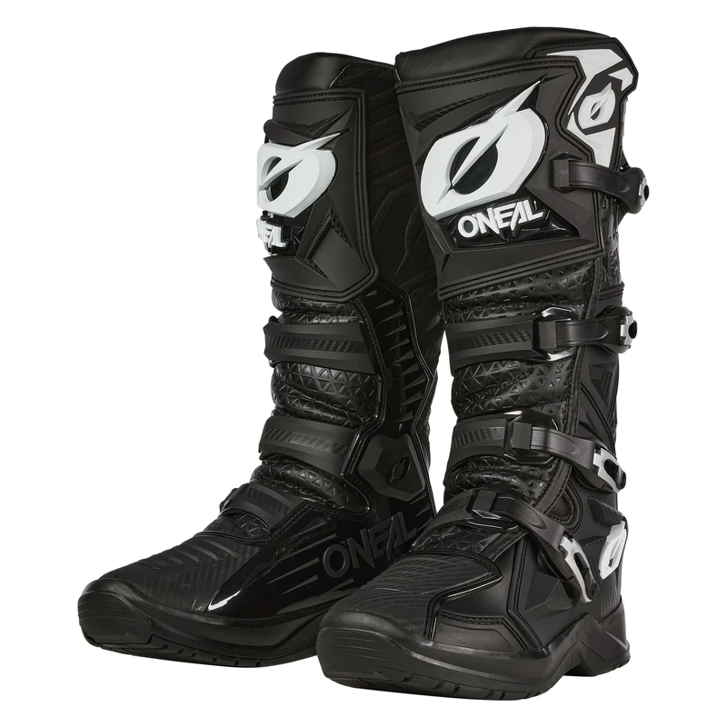 O'NEAL | Motocross Boots | Enduro Motorcycle | Anti-slip outsole for maximum grip, heat protection made of microfibre | RMX PRO Boot V.24 | Adult | Black