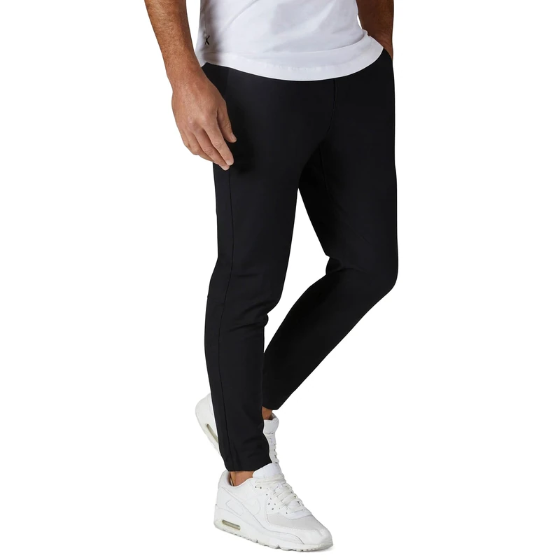 Cuts Clothing Men's AO Lightweight Jogger Pants - Tapered Leg, Black, Medium