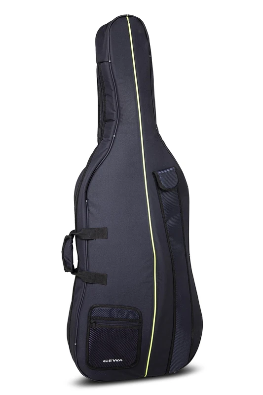 GEWA Cello Gig Bag Aspirante 1/2, 10 mm Foam Padding, Backpack Strap, Music Bag, Bow Bag