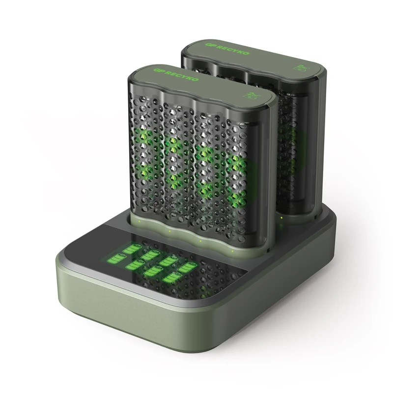 GP Charger RCK DE M452D 8 x 2600 mAh AA