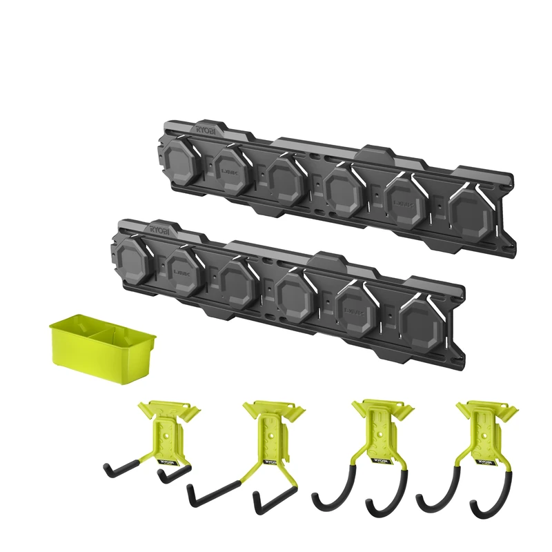 RYOBI - Complete Link Intallation Kit, Garage & Workshop Storage (7 Pieces) - Link System - RSLWPK-7PC