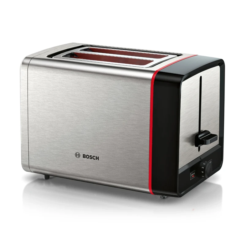 Bosch MyMoment TAT6M420 Compact Toaster with Removable Foldable Bakery Warmer with Defrost Function, Automatic Shut-off, Lift Function, Bread Centering, Ideal for 2