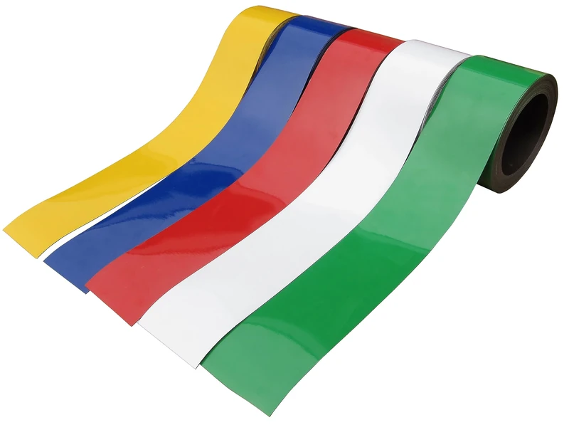 Magnetic Racking Strip 90mmx10m Blue