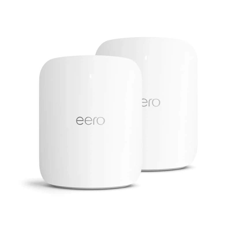 Amazon eero Max 7 mesh Wi-Fi router | 10 Gbps Ethernet | Coverage up to 460 m² | Connect 500+ devices | Ideal for Gaming | 2-Pack | Latest generation