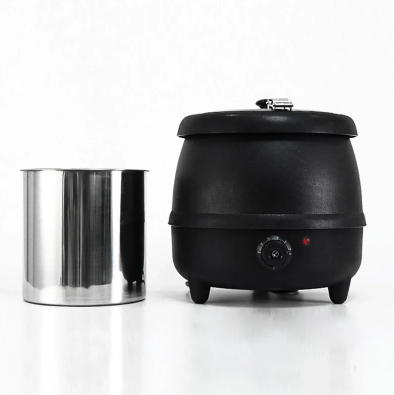 Soup Kettle Black 10 litres | Stalwart DA-VICSWQ10 - Image 1