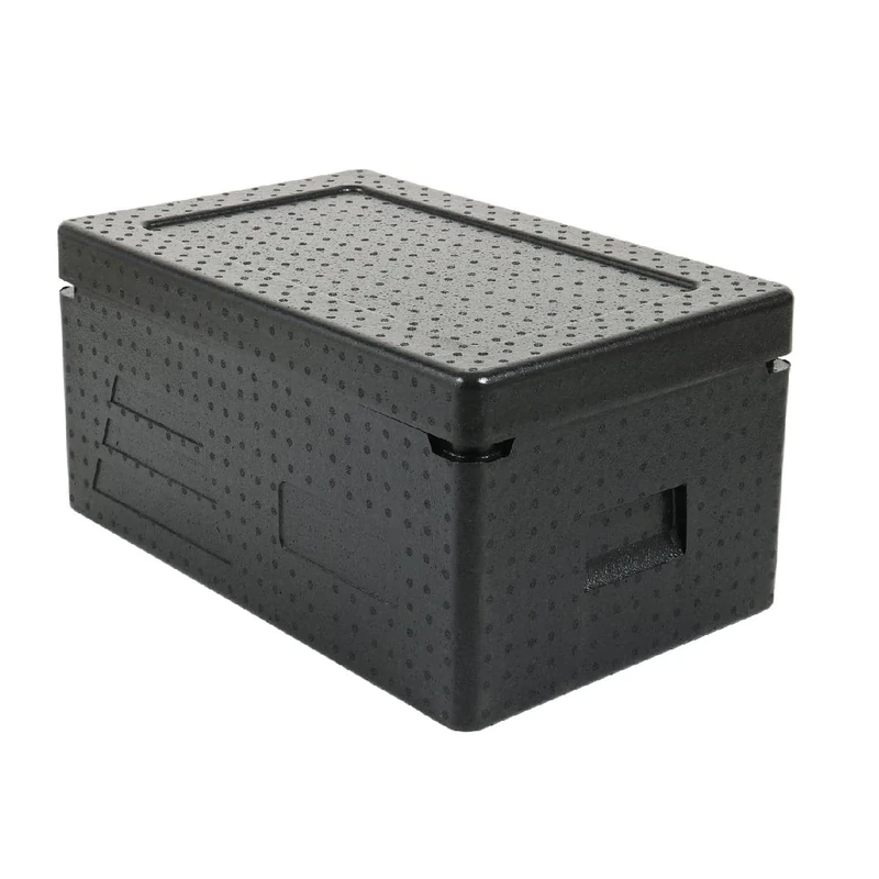 EPP Food Delivery Insulated Thermal Box Food Take Away Catering Box 32 litres, Stores 1 x 1/1 GN Pan 150 mm Deep, Maintains Hot and Cold Temperatures for 4+ Hours, -40°C to 120°CStalwart DA-EPP32