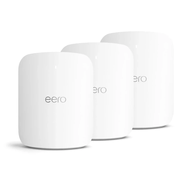 Amazon eero Max 7 mesh Wi-Fi router | 10 Gbps Ethernet | Coverage up to 695 m² | Connect 750+ devices | Ideal for Gaming | 3-Pack | Latest generation