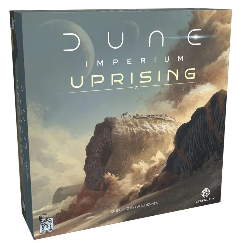 Direwolf, Dune: Imperium - Uprising, Board Game, Ages 13+, 1-4 or 6 Players, 60-120 Minutes Playing Time