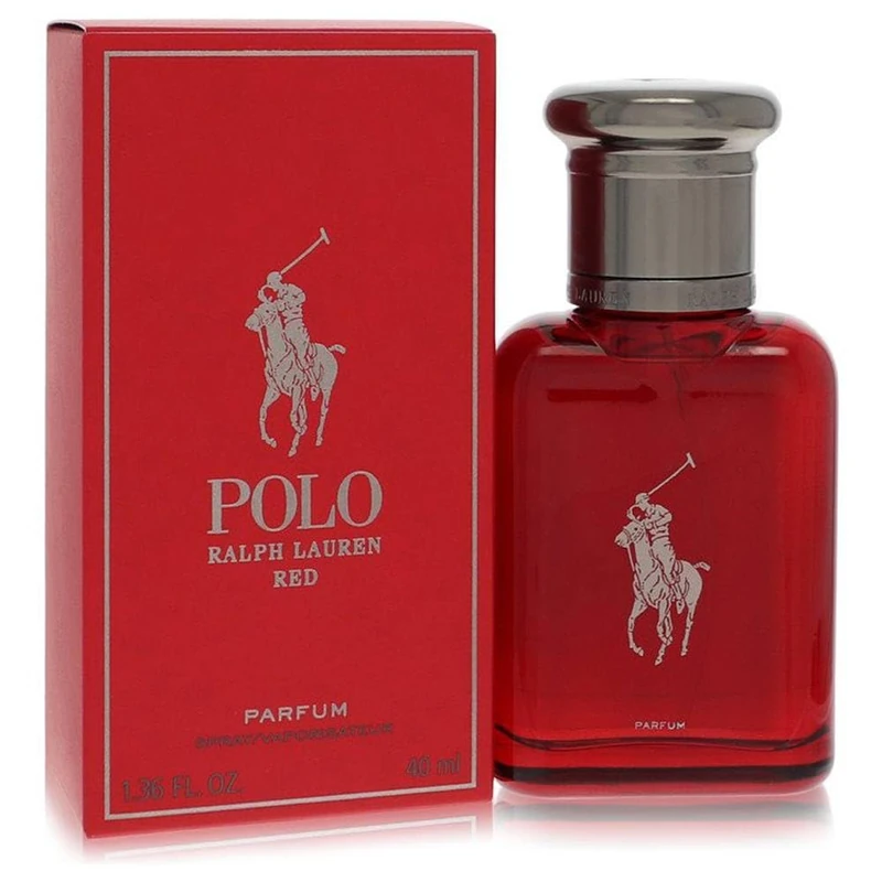 Ralph Lauren Polo Red Eau De Parfum, an Audacious & Intense Men's Aftershave with Thrilling Absinthe, Opulent Orris, Masculine Cedarwood & the Complexity of a Bergamot Heart, 40ml - Image 1