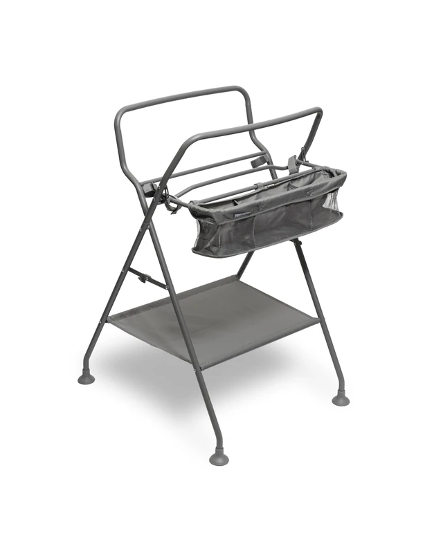 Twistshake Foldable Baby Bathtub Holder with Storage Compartments and Spill-Free Drain Hose | Lightweight and Sturdy Ergonomic Bathtub Holder | Non-Slip Feet