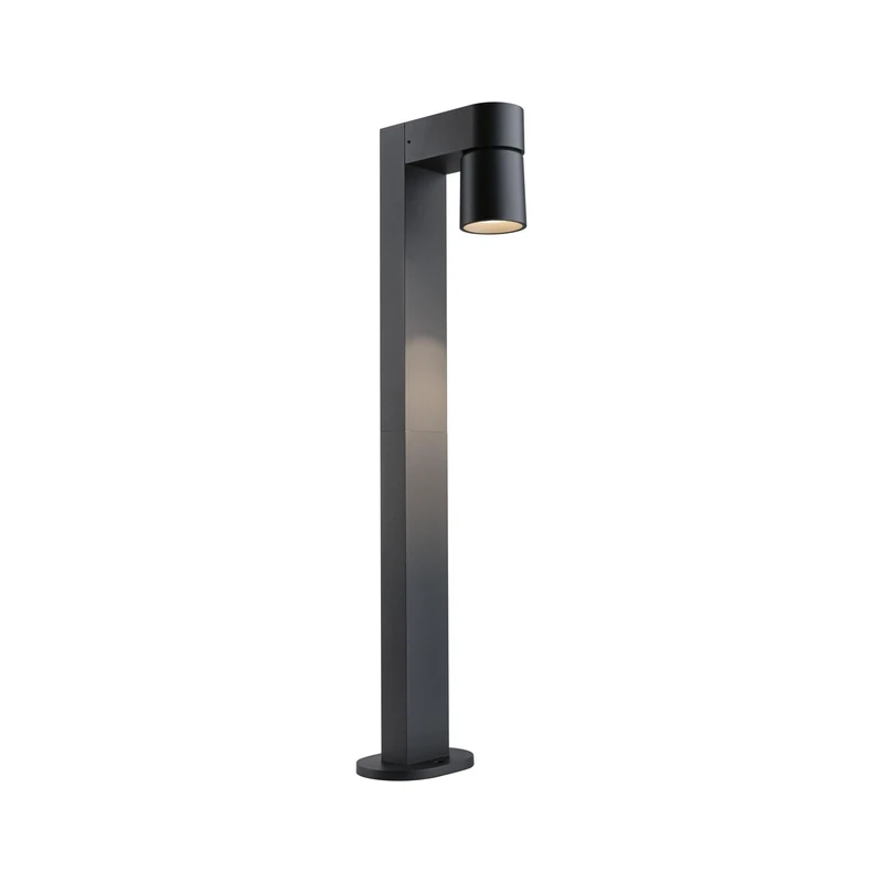 Paulmann 94822 LED Bollard Light Kimu IP44 822mm 3000K 8W 500lm 230V 70° Anthracite Aluminium Outdoor luminaire