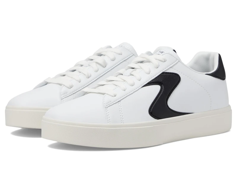 Skechers Women's Eden LX Beaming Glory Sneaker, White/Black, 7 UK