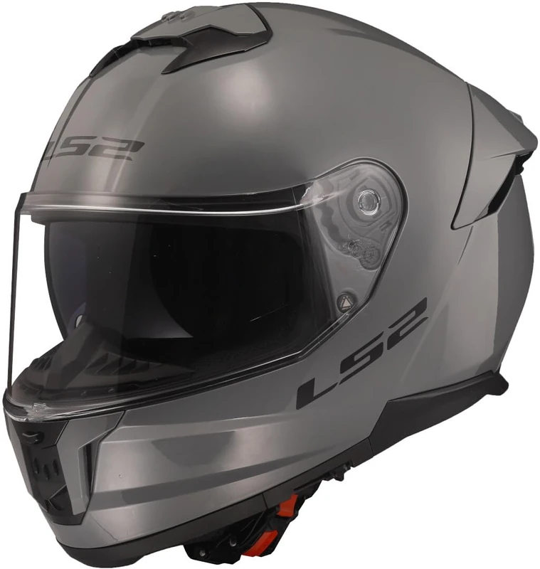 LS2 FF808 Stream II Dual Visor Full Face Motorcycle Helmet NARDO GREY-06 (XL) 61-62cm