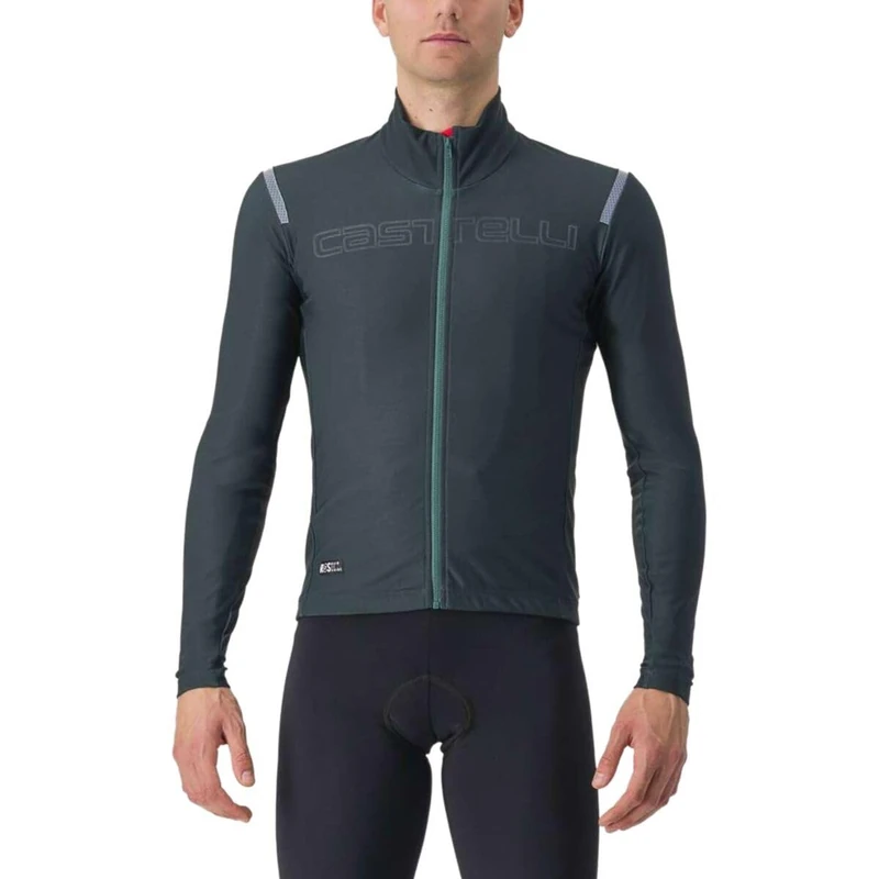 CASTELLI 4520515-303 TUTTO NANO RoS JRSY Jacket Men's ROVER GREEN Size M