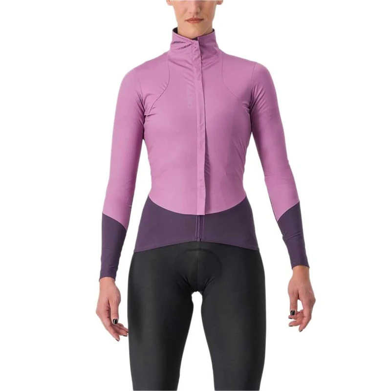 CASTELLI 4520558-509 BETA RoS W JACKET Jacket Women's PURPLE DEW/NIGHT SHADE Size S