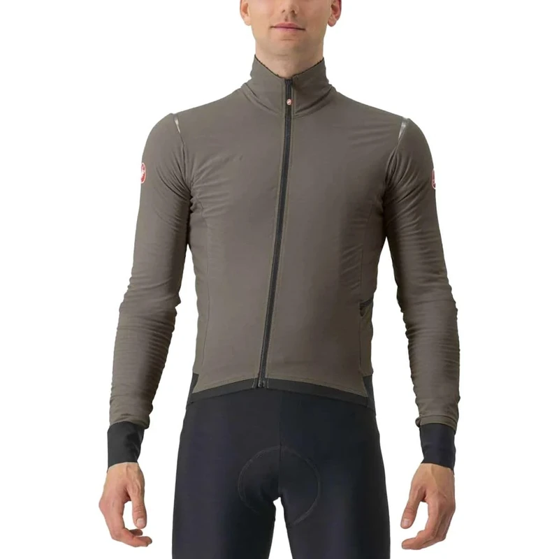 CASTELLI 4523506-304 ALPHA FLIGHT ROS JKT Jacket Unisex TARMAC/CLAY - SILVER GRAY Size XXL