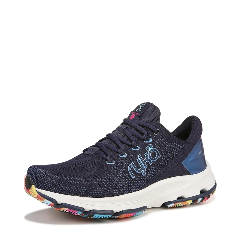 Ryka Women's Devotion X Walking Shoe, Academy Blue, 5.5