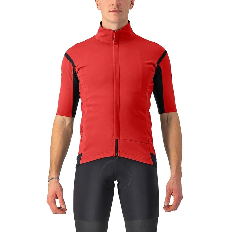 CASTELLI 4522512-642 GABBA RoS 2 Jacket Men's POMPEIAN RED/BLACK REFLEX Size L