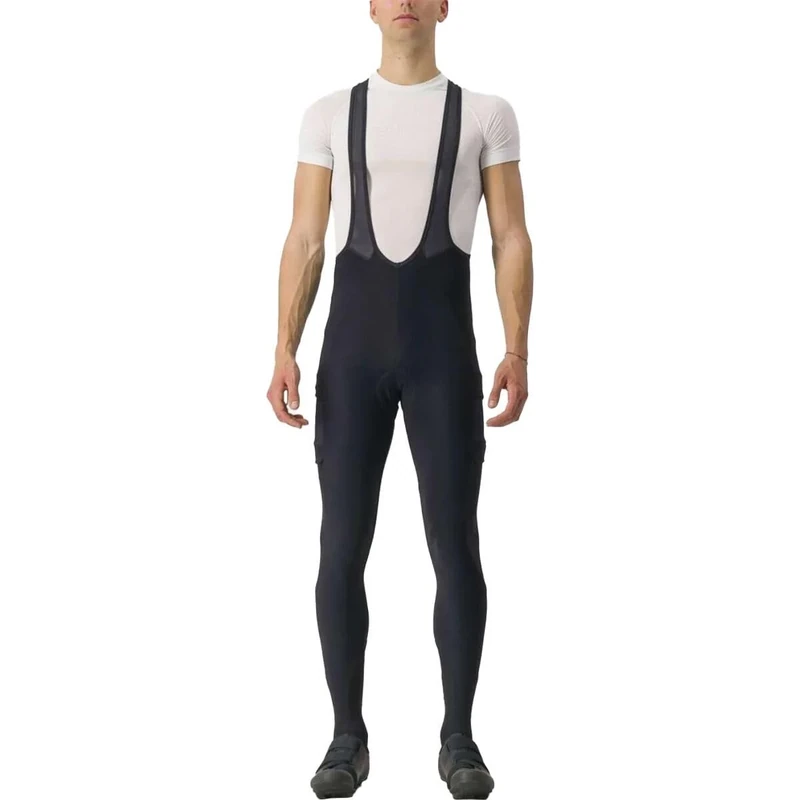 CASTELLI 4523526-010 UNLTD TRAIL BIBTIGHT Tights Unisex BLACK Size XL