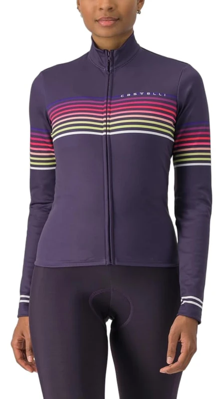 CASTELLI 4523546-502 OTTANTA LS Jersey T-Shirt Unisex Night Shade Size L