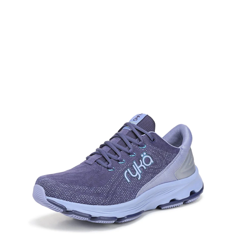 Ryka Women's Devotion X Walking Shoe, Academy Blue, 7 Wide