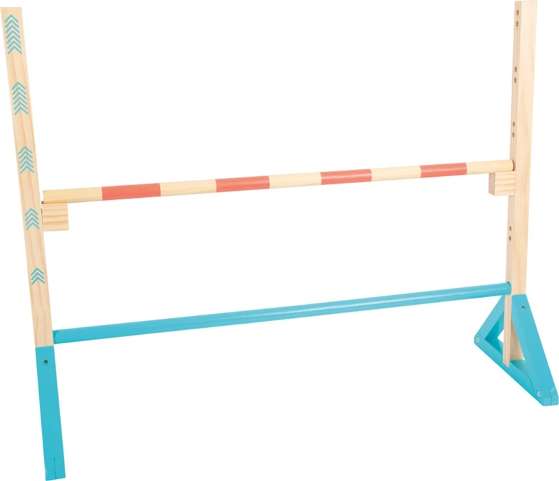 Small Foot Kids Hurdle Active made of wood, obstacle garden games for jumping, hobby horse parcour, 12438