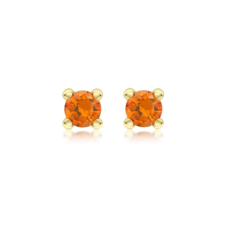 Amazon Essentials 9ct Gold January Birthstone Stud Earrings (previously Amazon Collection)