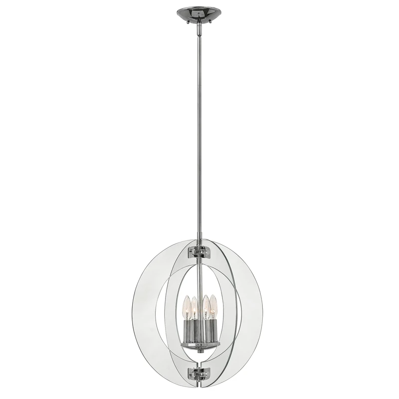Elstead Lighting Chandelier, Polished Chrome