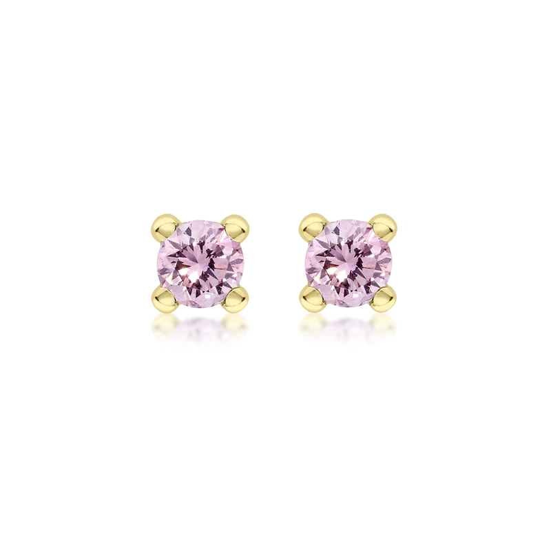 Amazon Essentials 9ct Gold October Birthstone Stud Earrings (previously Amazon Collection) - Image 1