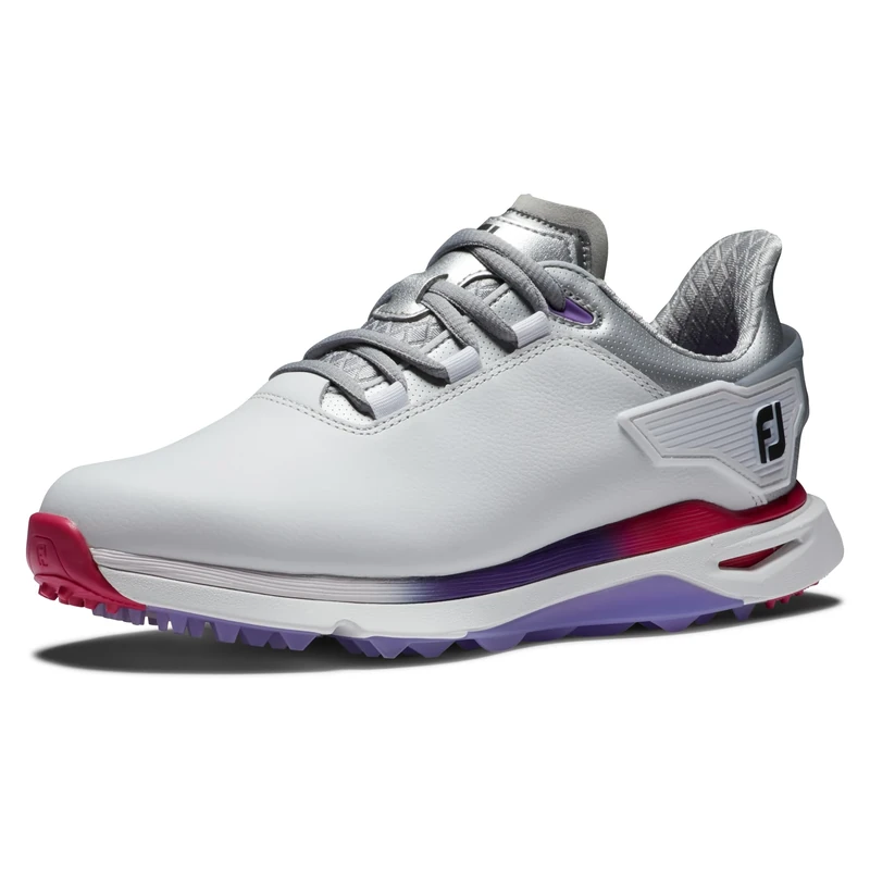 FootJoy Women's Pro/SLX Golf Shoe White/Silver/Multi, 3.5 UK Medium