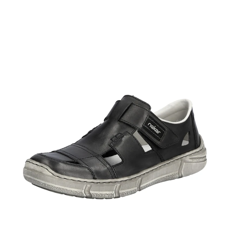 Rieker Men's 04050 Low Shoes, Gray, 11 UK