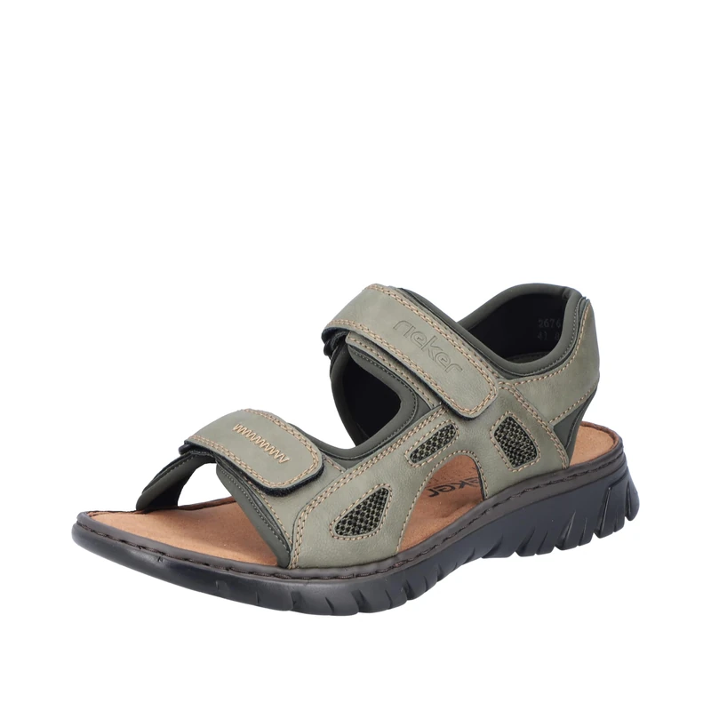 Rieker Men's Classic Sandals 22761, Men's Sandals, Green, 43 EU