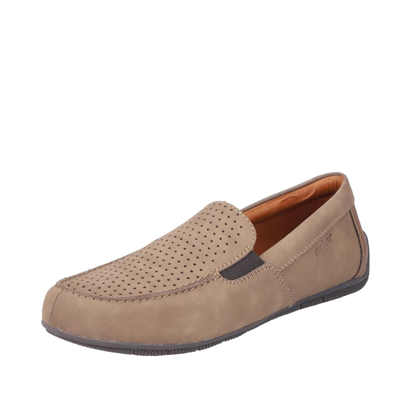 Rieker Men's 09555 Loafer, Brown, 9.5 UK