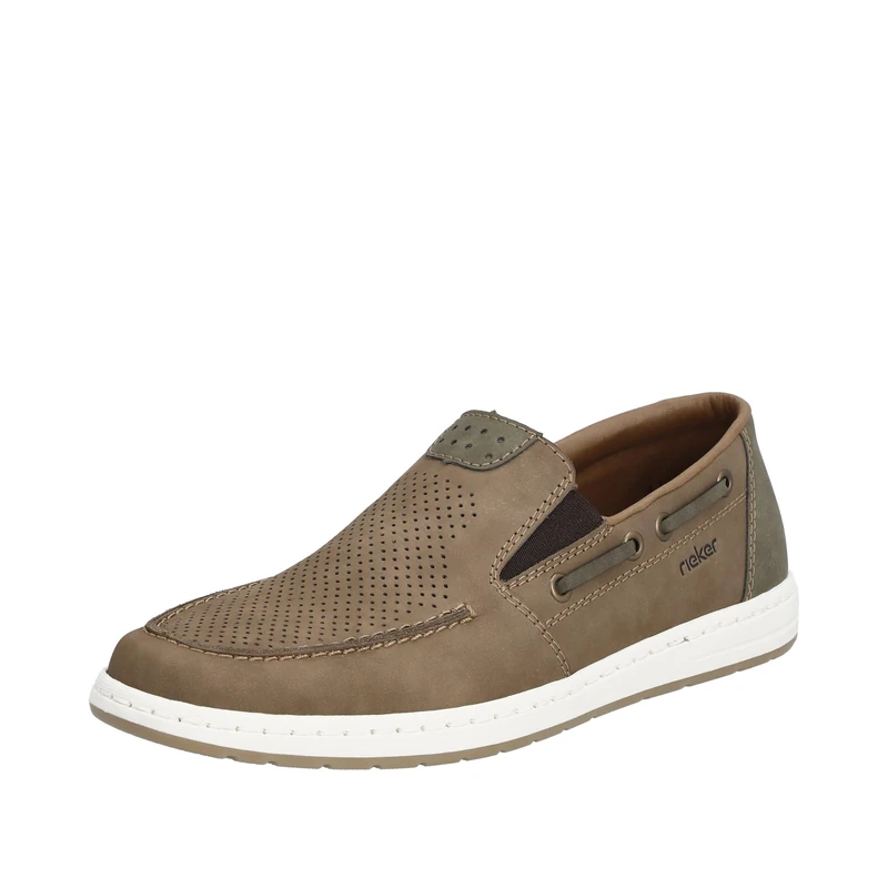 Rieker Men's 18266 Slippers, Brown, 10.5 UK