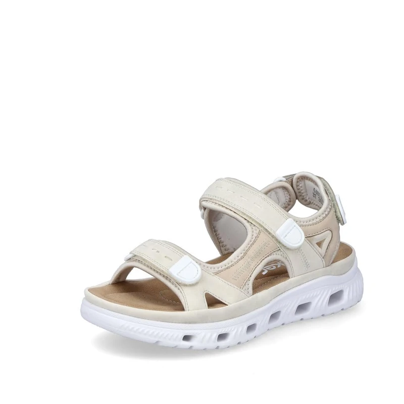 Rieker Women's Classic Sandals 64074, Women's Sandals, Beige 60, 6.5 UK