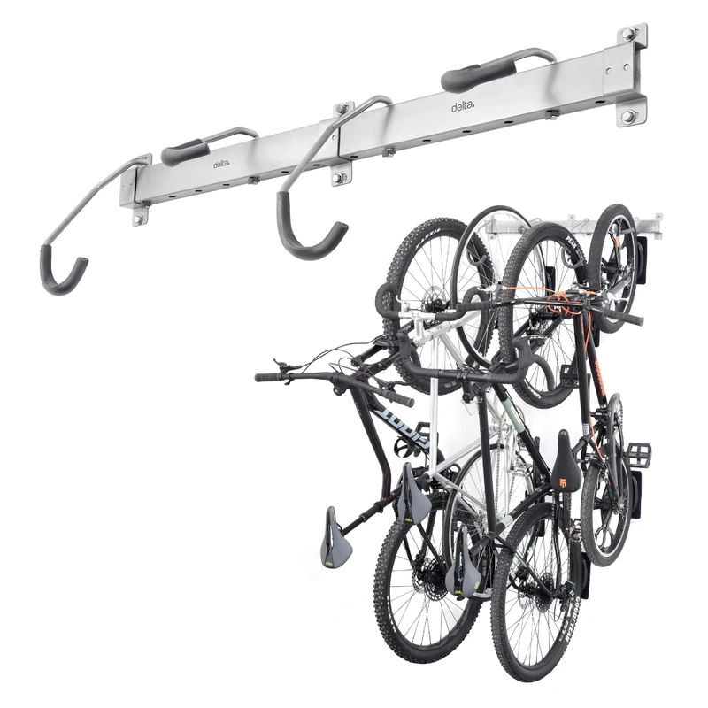 4-Bike Rail Rack