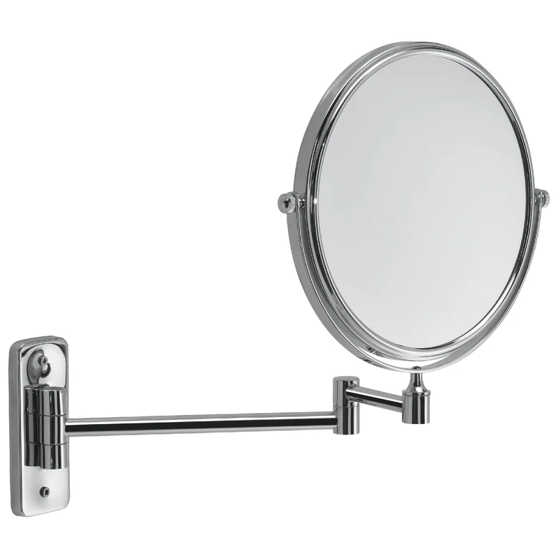 Gedy Gaia 3X Magnifying Wall Mirror Chrome - Image 1