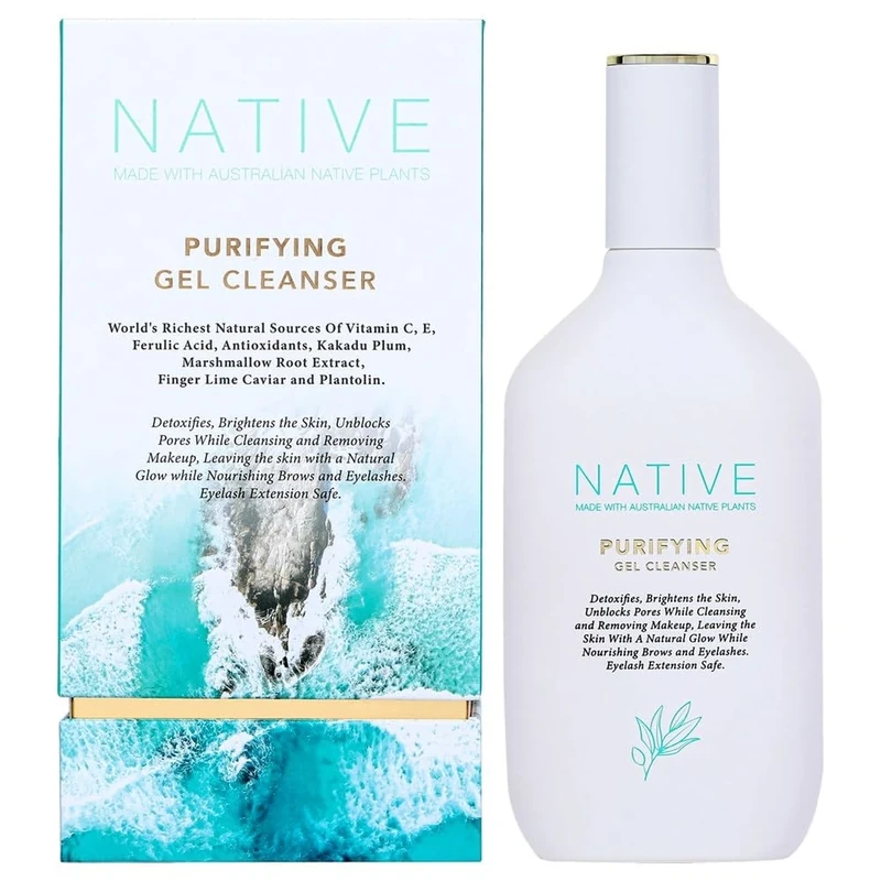 Native Purifying Gel Cleanser by Klara for Women - 4.05 oz Cleanser