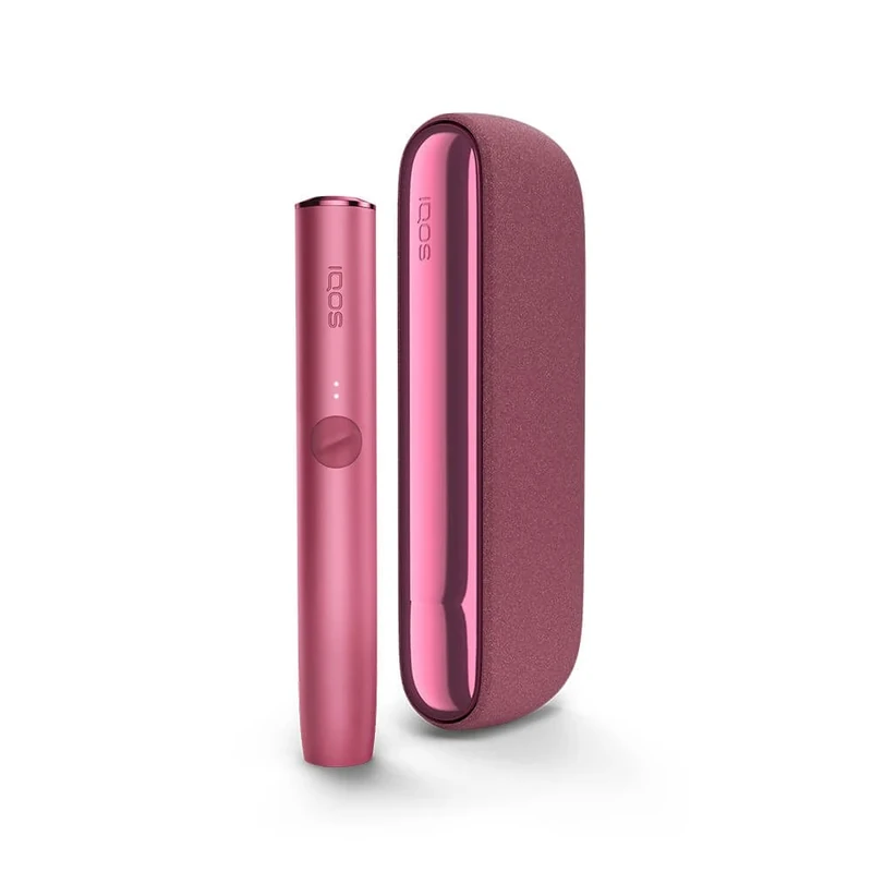 IQOS ILUMA Kit, Sunset Red - Heat Not Burn Device Alternative to Smoking Heated Tobacco. Device Only -No Heated Tobacco Sticks and No Nicotine included